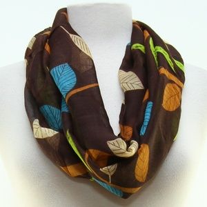 Icon Collection Womens Infinity Designer Scarf